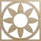 Ekena Millwork Blume Wood Fretwork Pierced Ceiling Medallion, Birch, 16"OD x 5 1/2"ID x 1/4"T CMWP16X16X0250BLBI - alternate 1